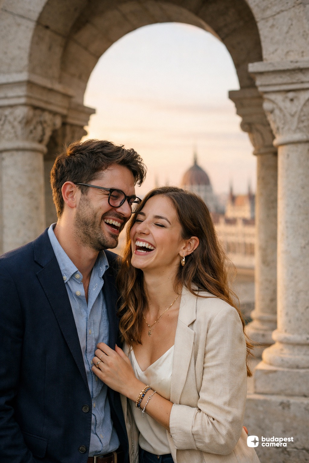 Couple at Fishermen’s Bastion